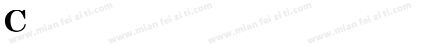 CenturySchoolbookPro Bold字体转换